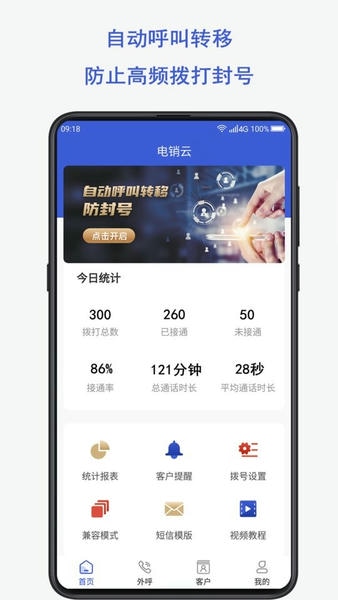 电销云呼系统 v4.0.6 安卓版 3