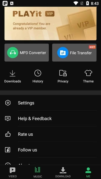 PLAYit最新版 v2.7.50.12 安卓版 1