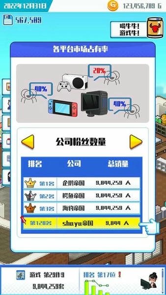游戏公司模拟器无限金币版 v100.0.1 安卓版 0