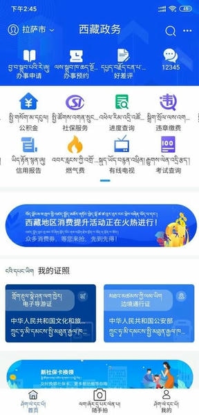 西藏政务服务网 v2.9.9 安卓版 1