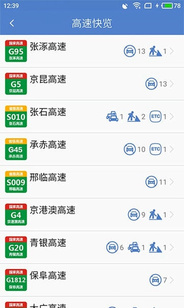 河北高速路况实时查询软件 v1.0.0124 安卓最新版 2