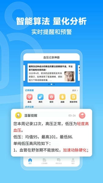 撼高组血压血糖软件 v3.4.5 安卓版 1