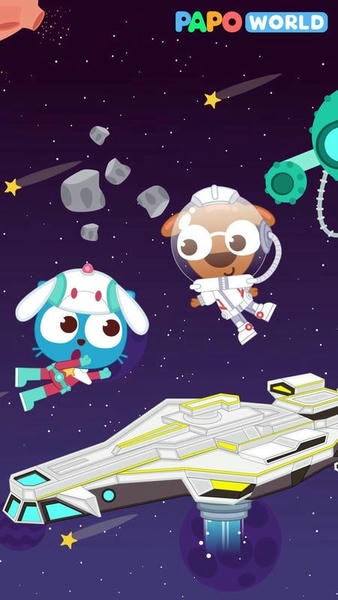 泡泡小镇宇宙飞船官方版 v1.0.8 安卓版 0