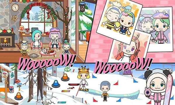 托卡迷你城市滑雪人手游 v1.16 安卓版 1
