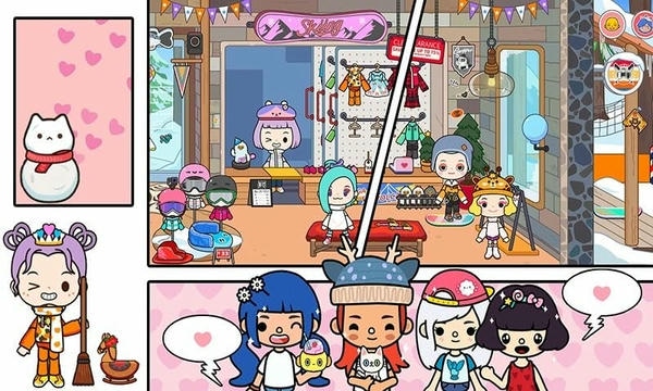 托卡迷你城市滑雪人手游 v1.16 安卓版 2