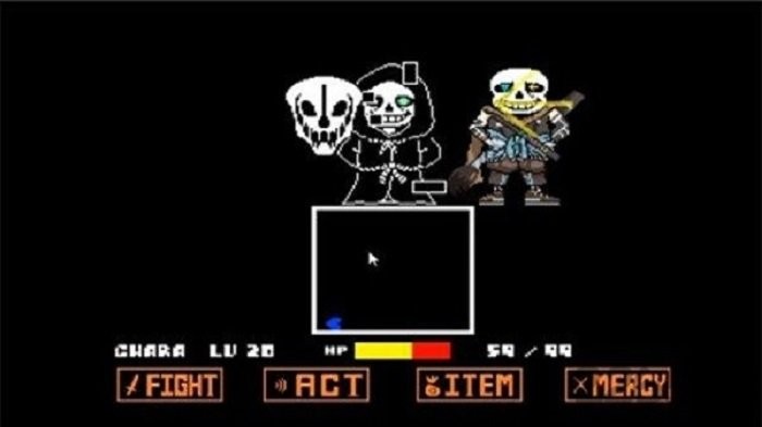 传说之下inksans模拟器(bad time sans) v1.1 安卓版 1