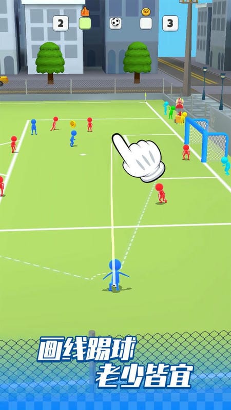 火柴人足球比赛官方版 v1.0.0 安卓版 1