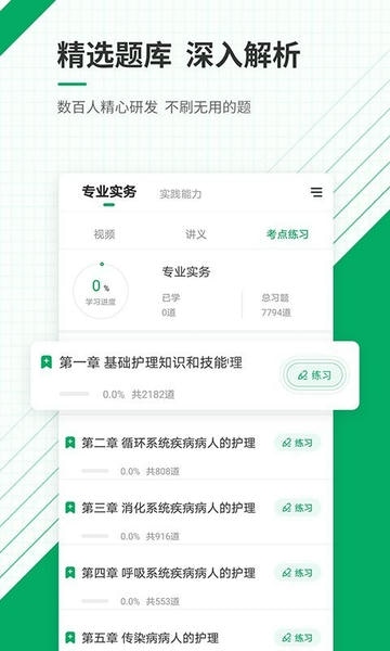 2024执业护士准题库app v5.50 安卓版 0