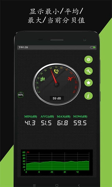 噪音分贝仪器 v3.1.0 安卓版 0