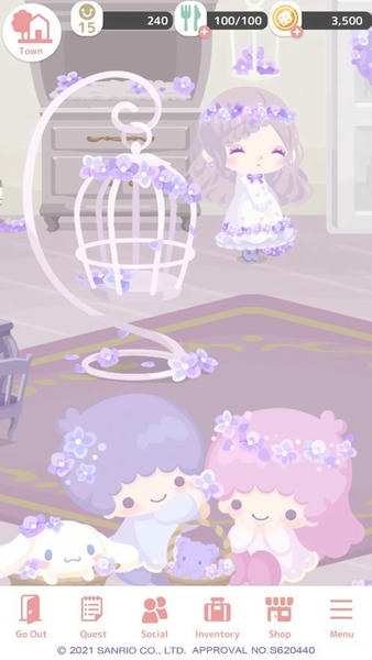 三丽鸥明星的微笑小镇(sweetdays) v1.5.07 安卓版 0