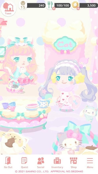 三丽鸥明星的微笑小镇(sweetdays) v1.5.07 安卓版 2