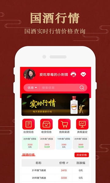 茅粉国酒行情价格手机版 v2.3 安卓最新版 0