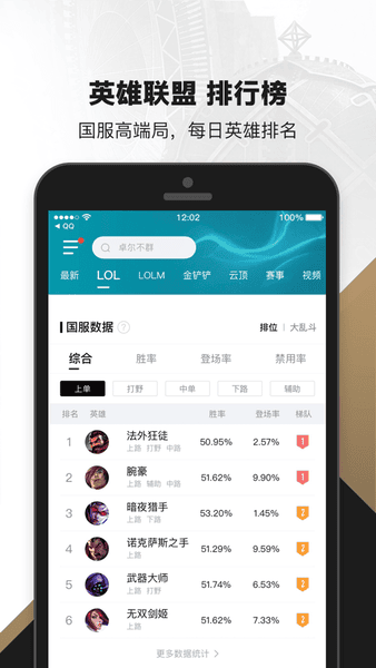 掌上英雄联盟ios版 v11.2.0 iphone版 1