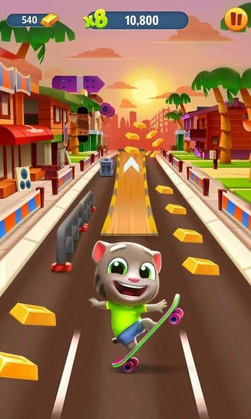 汤姆猫跑酷2025最新版 汤姆猫跑酷手游下载安装