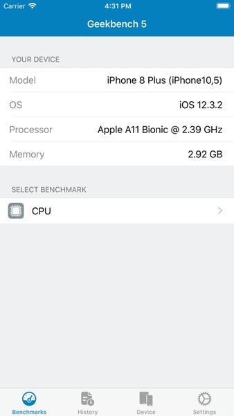 极客跑分5官方版(geekbench5) v5.4.1 安卓版 0