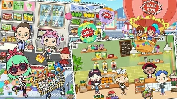米加小镇商店破解版完整版 v1.7 安卓版 1