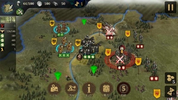 欧陆战争7中世纪破解版无限金币无限勋章 v2.8.0 安卓版 1