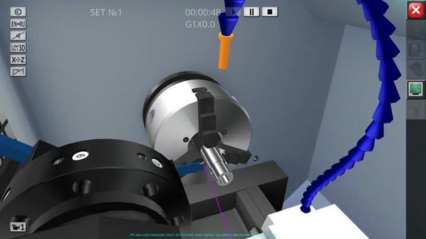 cnc数控车床模拟器仿真软件(CNC Simulator Free) v1.1.8 安卓版 2