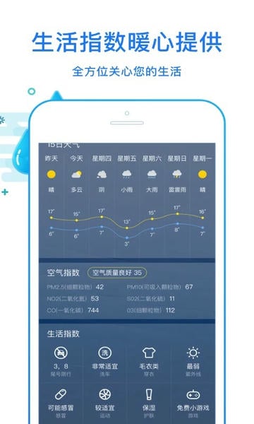 天天看天气预报 v4.1.8 安卓版 0