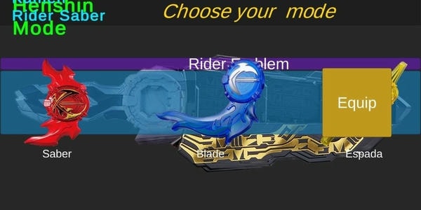 假面骑士圣刃腰带模拟器(KR SABER) v1.3 安卓版 2