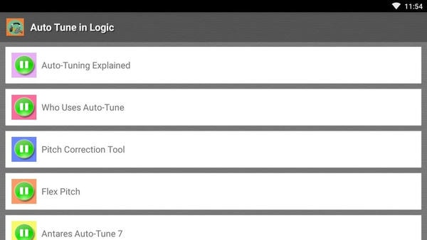 手机修音autotuneinlogic软件 v1.0 安卓版 1