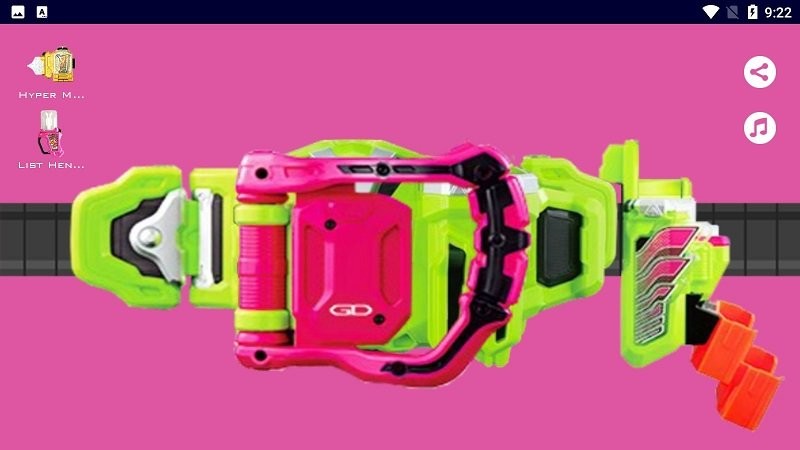 假面骑士exaid模拟器(exaid belt) v1.33 安卓最新版 0