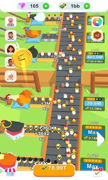 鸡蛋工厂大亨内置FF作弊菜单版(Idle Egg Factory) v3.3.1 安卓最新版 1