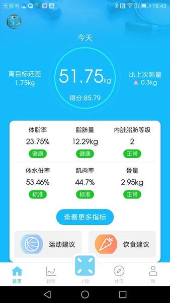 isense体重秤软件 v1.6.4 安卓版 0