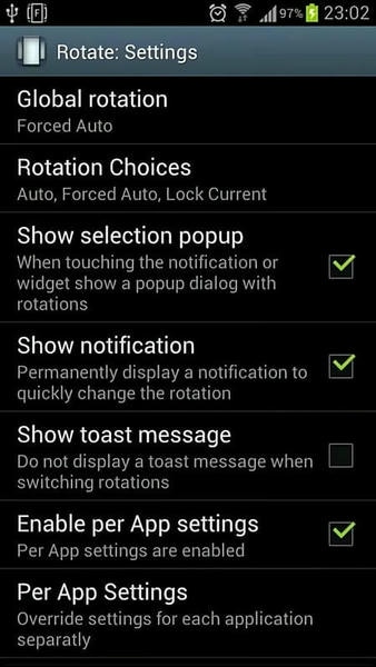 终极旋转控制软件(Rotate) v6.3.5 安卓版 1