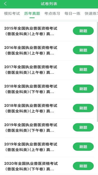 执业兽医考试题库软件 v5.1.2 安卓版 2