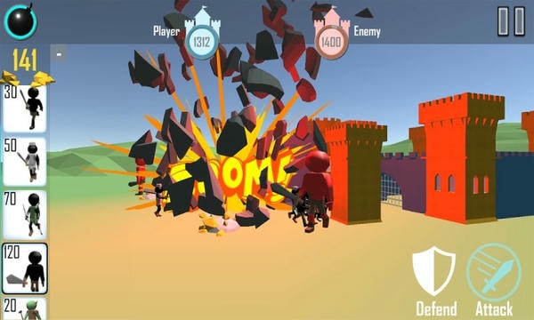 火柴人战争3d手机版游戏 v1.5 安卓版 0