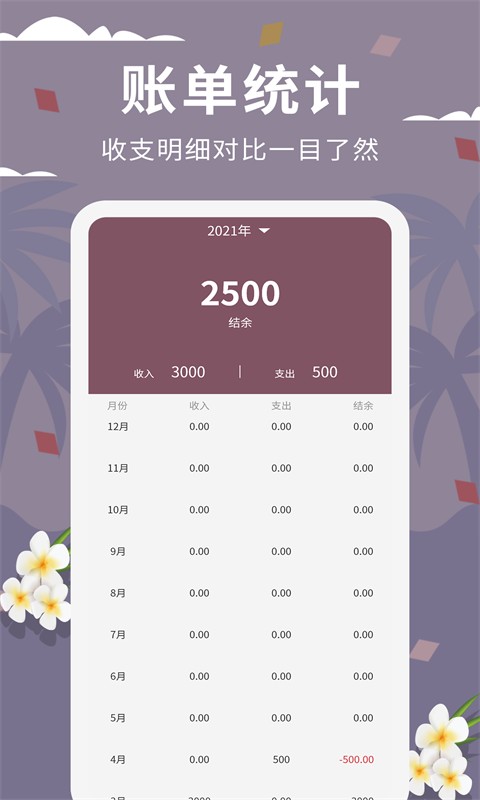 家庭流水账软件 v1.1.7 安卓版 2