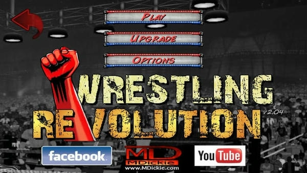 搞笑美式摔跤中文版(Wrestling Revolution) v2.040 安卓版 0