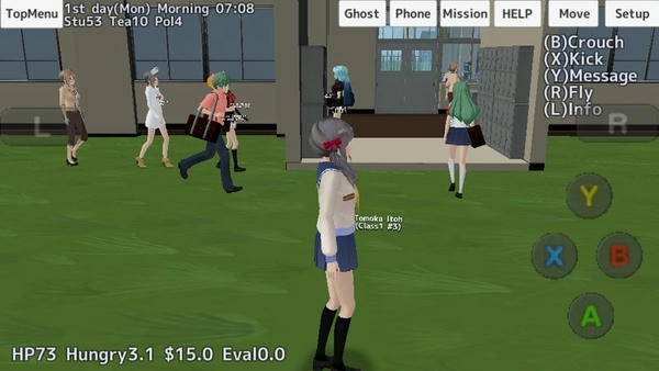 校园女生模拟器mod模组完整版(school girls simulator mod) v1.0 安卓版 0