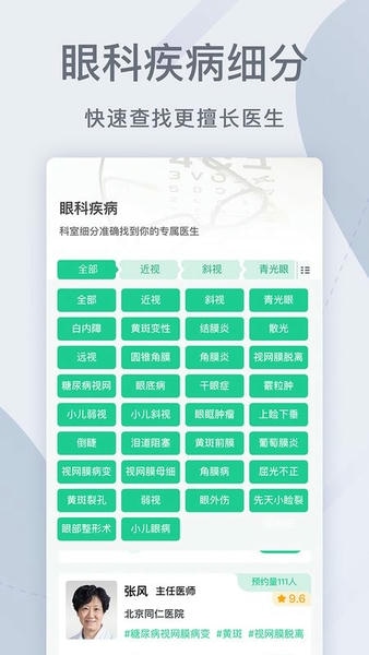 眼科医院挂号网软件 v1.6.3 安卓版 1