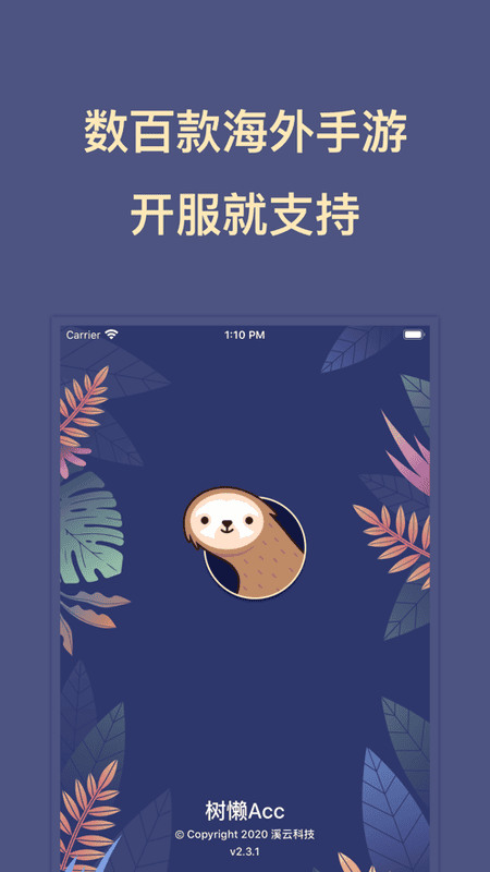 树懒Acc加速器最新版 v2.9.5 安卓版 1