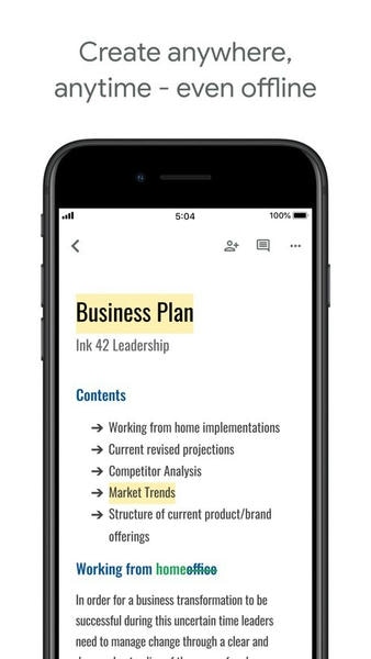 Google文档手机版 Google文档app下载