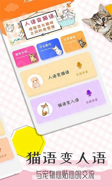 猫语翻译宝app v1.3.1 安卓版 1
