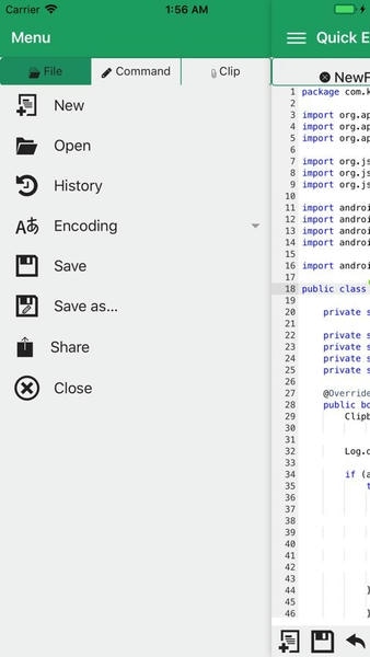 quickedit文本编辑器 v1.11.7 安卓版 1