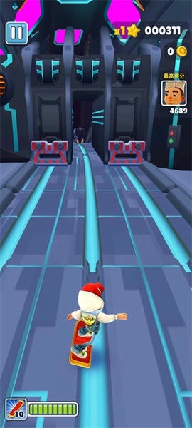 地铁跑酷空间站破解版 v2.37.0 安卓版 1