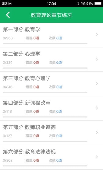 特岗教师招聘题库软件 v2.6 安卓版 0