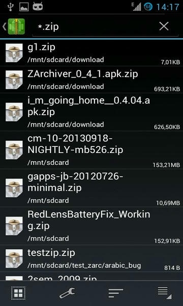 老外文件管理器蓝色版本(ZArchiver Donate) v1.0.8 安卓版 2