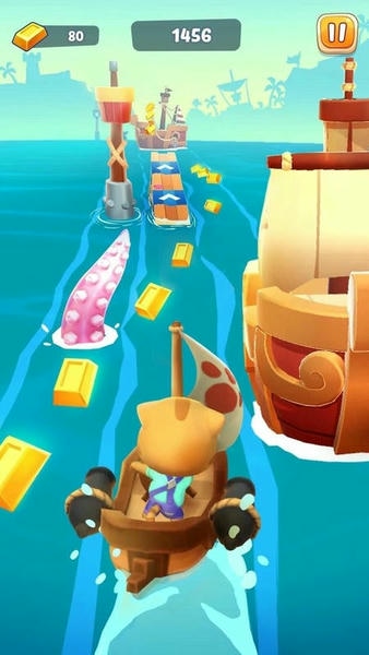 汤姆猫时光快跑破解版无限金币钻石 v1.0.44.16992 安卓版 1