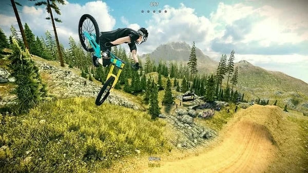山地自行车大赛游戏破解版(Shred Downhill MTB) v1.67 安卓版 1