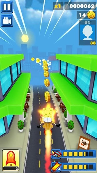 海绵宝宝地铁跑酷(Subway Spongebob Temple Run) v1.0 安卓版 0