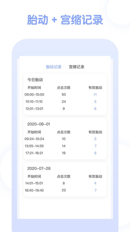 宫缩记录器手机版 v4.1.3 安卓版 1