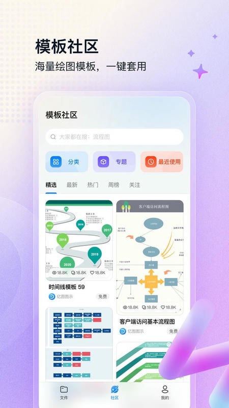 亿图图示app v1.5.5 安卓版 0