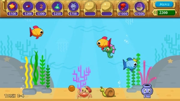 疯狂水族馆手机版(Mad Fish Deluxe) v5.1 安卓版 0