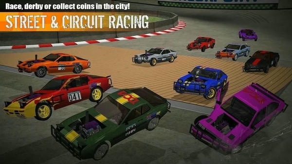 冲撞赛车3中文版(Demolition Derby 3) v1.1.184 安卓版 0