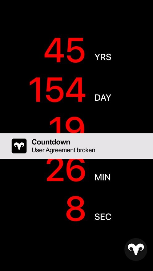 死亡计时器 CountdownApp